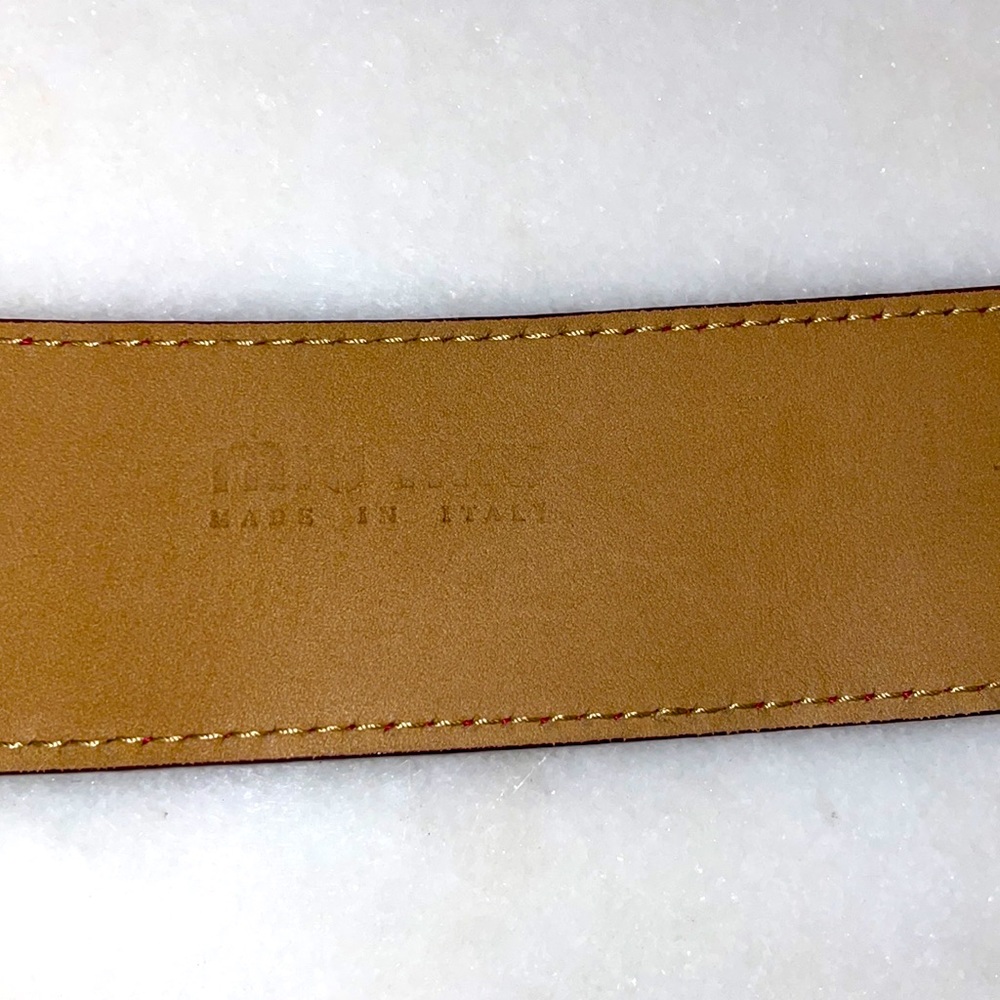 Red Leather Miu Miu Belt - image 5